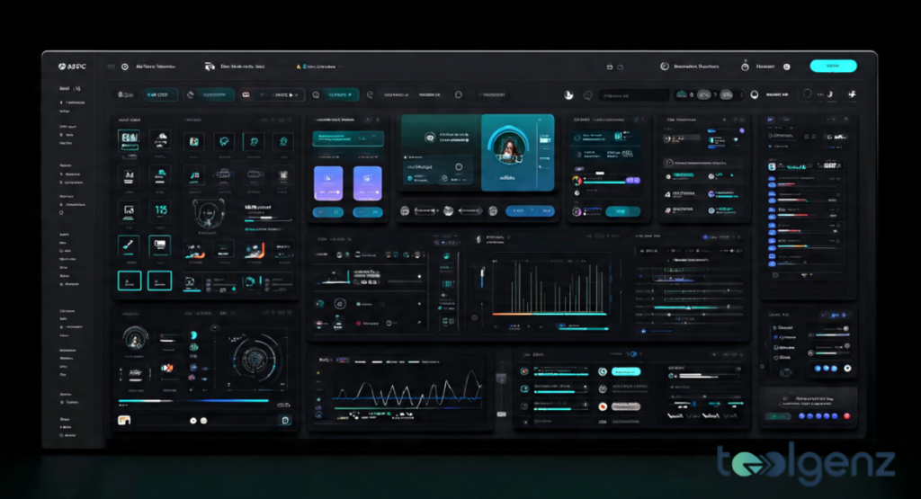 A high-tech digital illustration showing a security shield over a USA map on a laptop screen, representing a Word Generator safety audit.