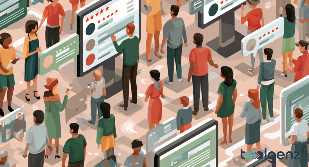 An abstract artistic illustration depicting data flow and encryption locks, explaining how a Word Generator handles user information.