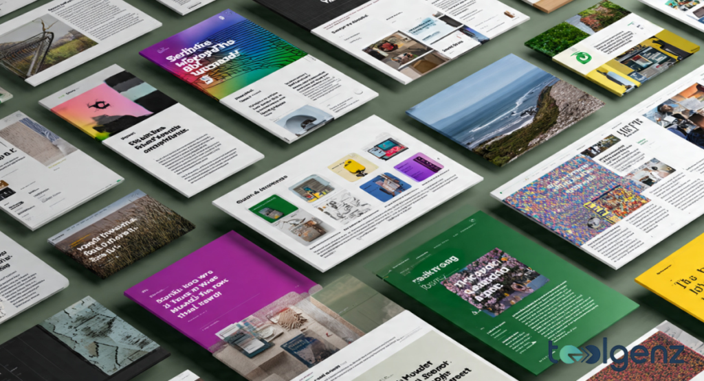 The The Verge logo as part of its 2022 brand overhaul, featuring a stylized, geometric typeface with sharp, disconnected angles on a dark background.