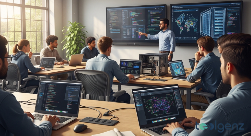 A flowchart illustrating the Bachelor of Information Technology (BIT) curriculum at Georgia State University.