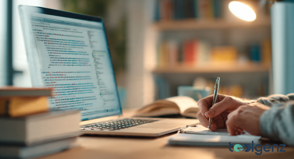 A creative team brainstorming in front of a massive whiteboard covered in colorful sticky notes and diagrams.